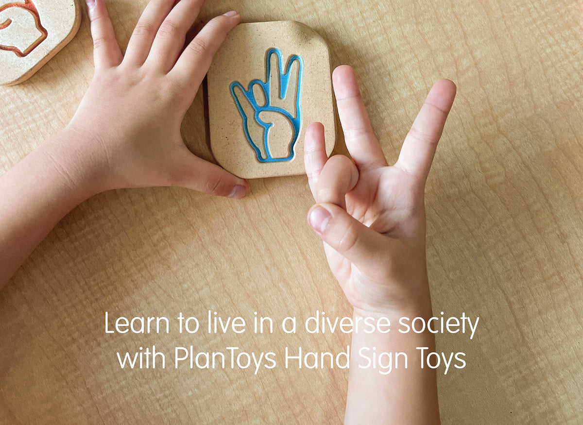 Let's Get Connected through Educational Hand Sign Toys