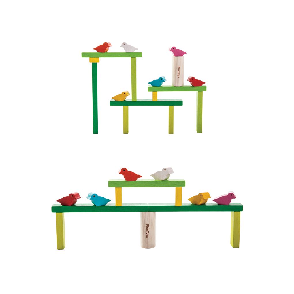 PlanToys Balancing Tree wooden toy ของเล่นไม้แปลนทอยส์ ต้นไม้สร้างสมดุล ประเภทเกมฝึกคิด สำหรับอายุ 3 ปีขึ้นไป