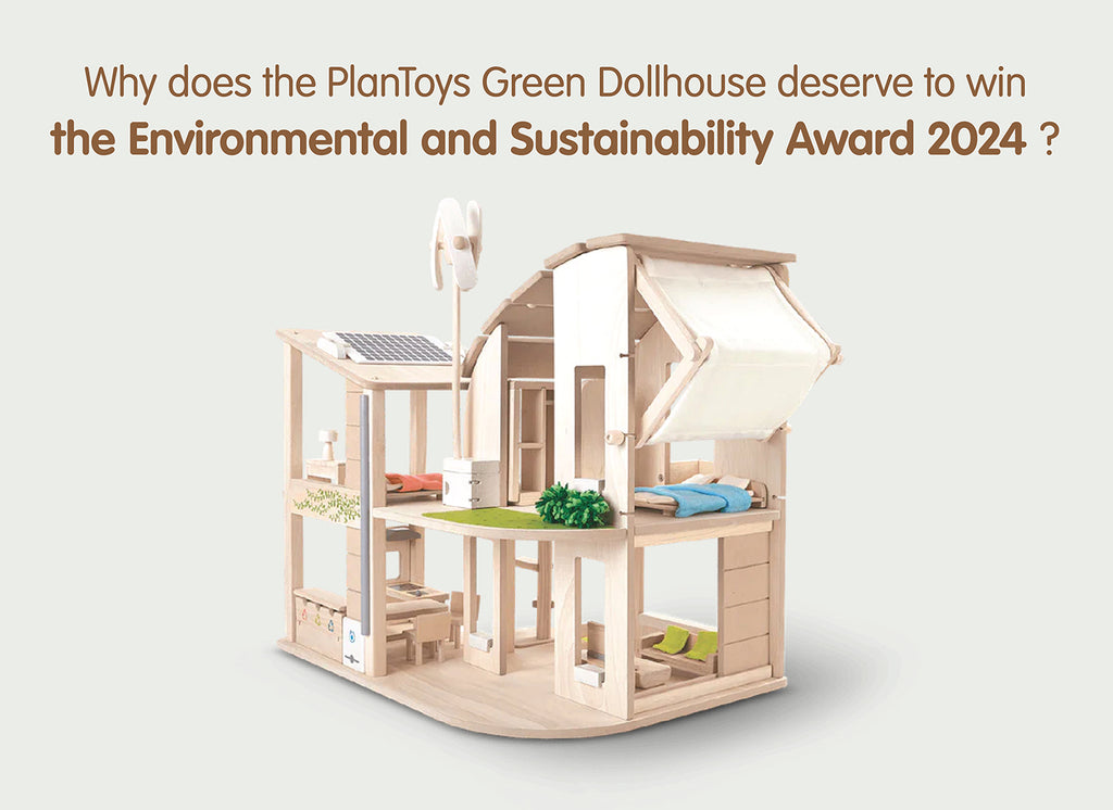 The Environment and Sustainability Award 2024 goes to the PlanToys Green Dollhouse