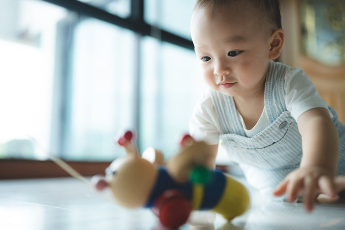 แนะนำวิธีกระตุ้นประสาทสัมผัสลูกน้อยด้วยของเล่นเด็กแรกเกิด