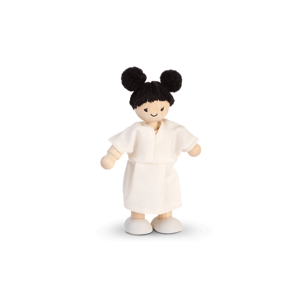 PlanToys Dollhouse Figure - Child wooden toy ของเล่นไม้แปลนทอยส์ ตุ๊กตาเด็ก ประเภทบ้านตุ๊กตา สำหรับอายุ 3 ปีขึ้นไป