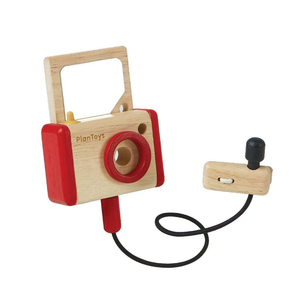 PlanToys Vlogger Kit wooden toy ของเล่นไม้แปลนทอยส์ อุปกรณ์วีล็อกเกอร์ ประเภทบทบาทสมมุติ สำหรับอายุ 3 ปีขึ้นไป