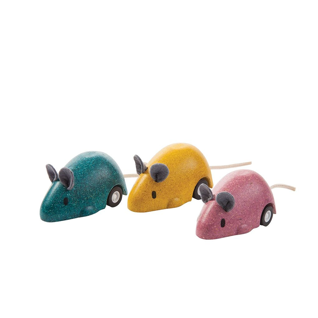 PlanToys Moving Mouse wooden toy ของเล่นไม้แปลนทอยส์ หนูเคลื่อนไหว ของเล่นฝึกทักษะ สำหรับอายุ 3 ปีขึ้นไป