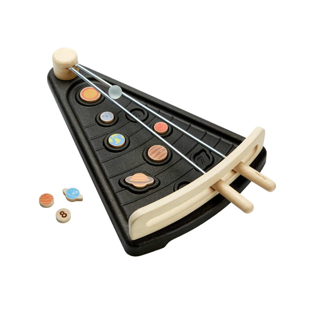 PlanToys Land The Planet wooden toy ของเล่นไม้แปลนทอยส์ เกมวางดาวเคราะห์ ประเภทเกมฝึกคิด สำหรับอายุ 3 ปีขึ้นไป