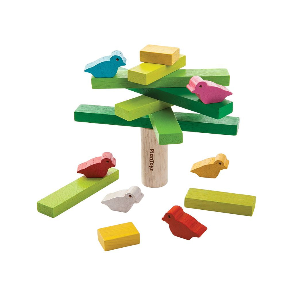 PlanToys Balancing Tree wooden toy ของเล่นไม้แปลนทอยส์ ต้นไม้สร้างสมดุล ประเภทเกมฝึกคิด สำหรับอายุ 3 ปีขึ้นไป