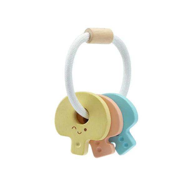 Baby Key Rattle - Pastel - PlanToys Thailand