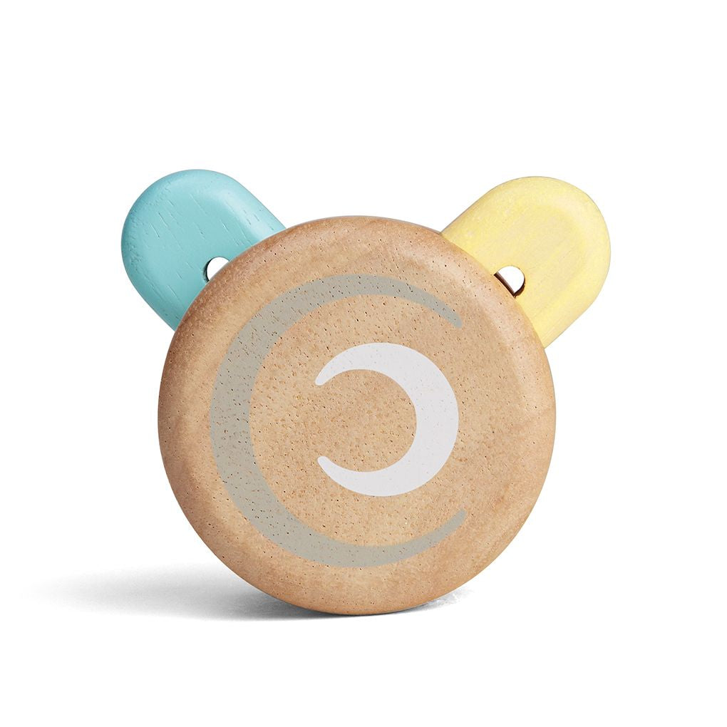 PlanToys pastel Peek-A-Boo Roller wooden toy ของเล่นไม้แปลนทอยส์ ลูกกลิ้งสลับสี ประเภทของเล่นเด็กอ่อน สำหรับอายุ 6 เดือนขึ้นไป