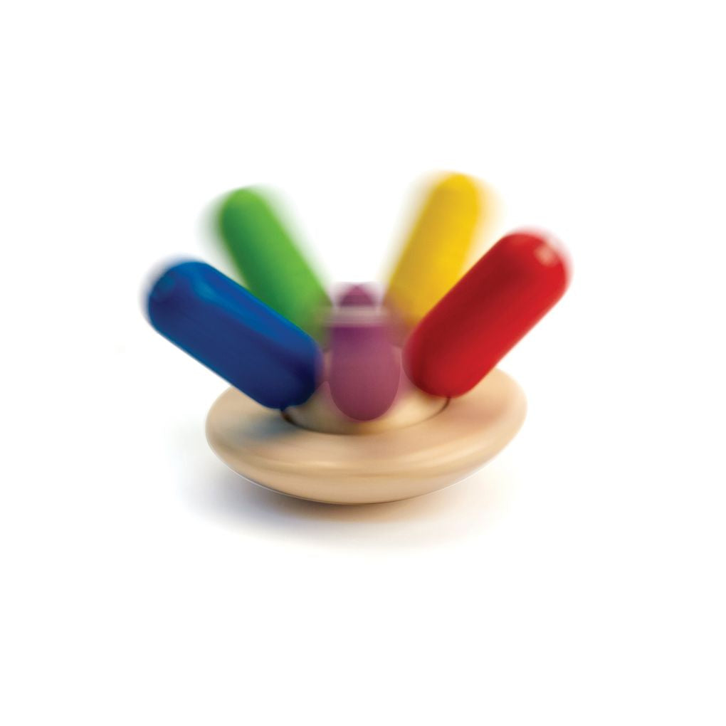 PlanToys Flexi Jellyfish wooden toy ของเล่นไม้แปลนทอยส์ แมงกะพรุนเฟลกซี ประเภทของเล่นเด็กอ่อน สำหรับอายุ 6 เดือนขึ้นไป