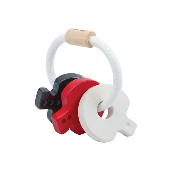 Baby Key Rattle - High Contrast - PlanToys Thailand