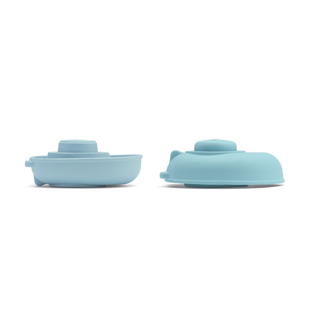 PlanToys pastel blue Rubber Convertible Boat wooden toy ของเล่นไม้แปลนทอยส์ เรือแปลงร่าง ประเภทของเล่นในน้ำ สำหรับอายุ 12 เดือนขึ้นไป