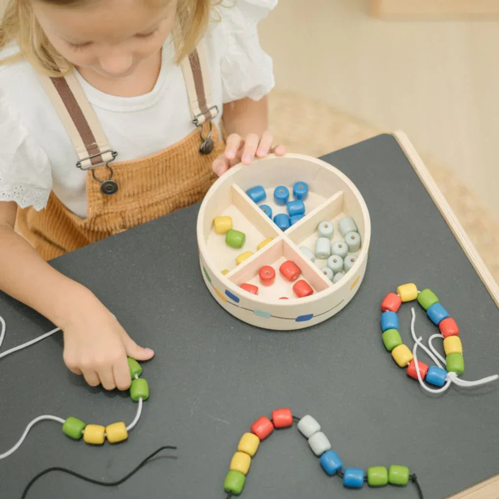 Threading Beeds Threading Beads – PlanToys Thailand