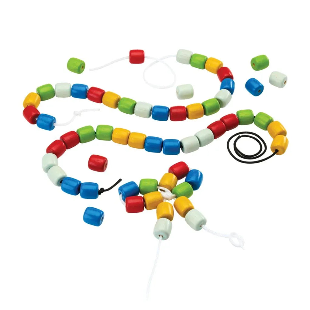 Threading Beeds Threading Beads – PlanToys Thailand