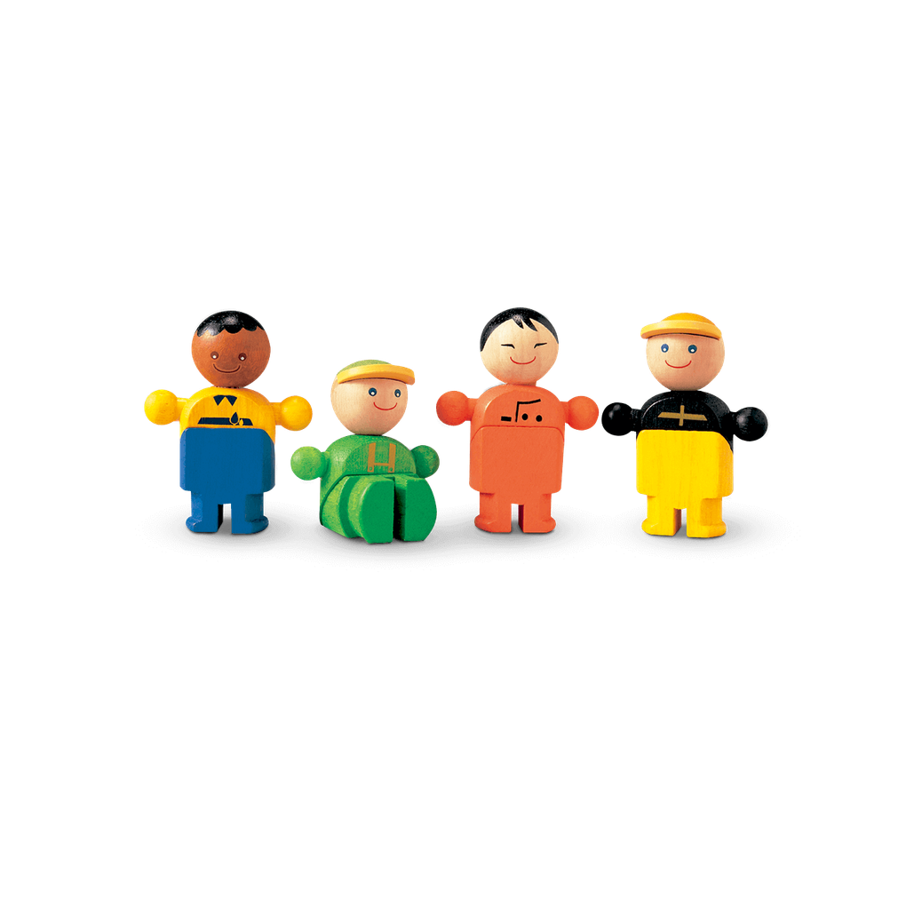 PlanToys Tradesman wooden toy ของเล่นไม้แปลนทอยส์ นักธุรกิจ ประเภทบทบาทสมมุติ สำหรับอายุ 3 ปีขึ้นไป