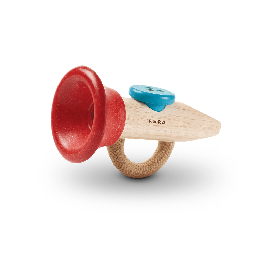 PlanToys Kazoo wooden toy ของเล่นไม้แปลนทอยส์ คาซู ประเภทดนตรี สำหรับอายุ 3 ปีขึ้นไป