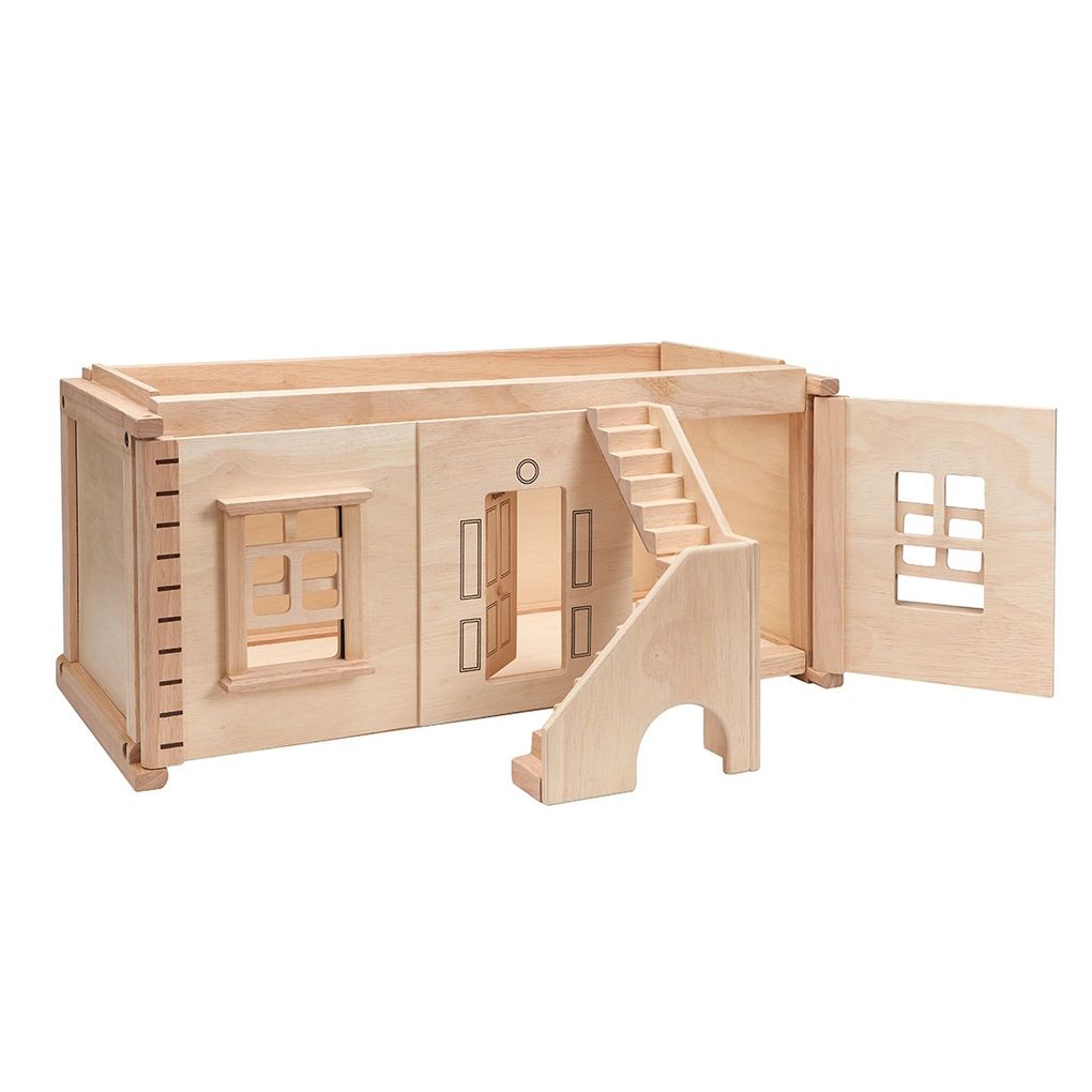 PlanToys Victorian Dollhouse Basement Floor wooden toy ของเล่นไม้แปลนทอยส์ ชั้นใต้ดินบ้านวิคตอเรียน ประเภทบ้านตุ๊กตา สำหรับอายุ 3 ปีขึ้นไป