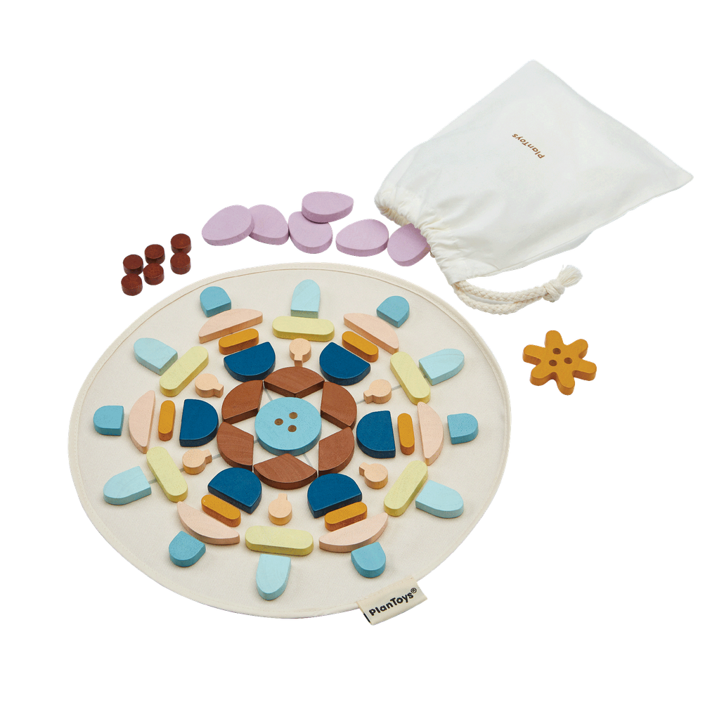 PlanToys Mandala wooden toy Better Aging ของเล่นไม้แปลนทอยส์ มันดาลา ของเล่นผู้สูงอายุ สำหรับทุกวัย