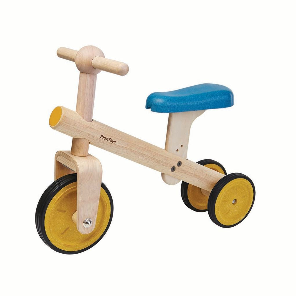 PlanToys Balance Tricycle wooden toy ของเล่นไม้แปลนทอยส์ รถจักรยานขาไถ ประเภทของเล่นชวนเคลื่อนไหว สำหรับอายุ 2 ปีขึ้นไป