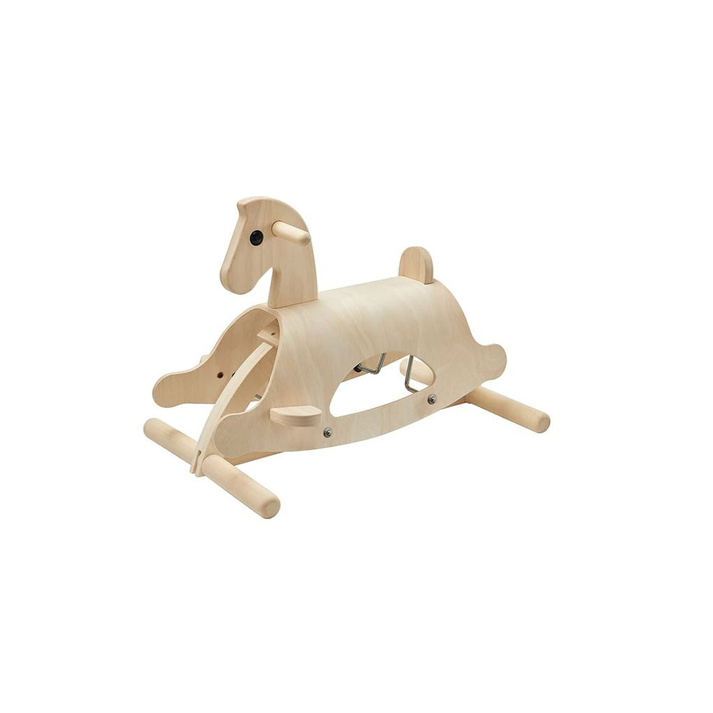 PlanToys Lusitano wooden toy ของเล่นไม้แปลนทอยส์ ม้าแข่งโยกเยก ประเภทของเล่นชวนเคลื่อนไหว สำหรับอายุ 2 ปีขึ้นไป