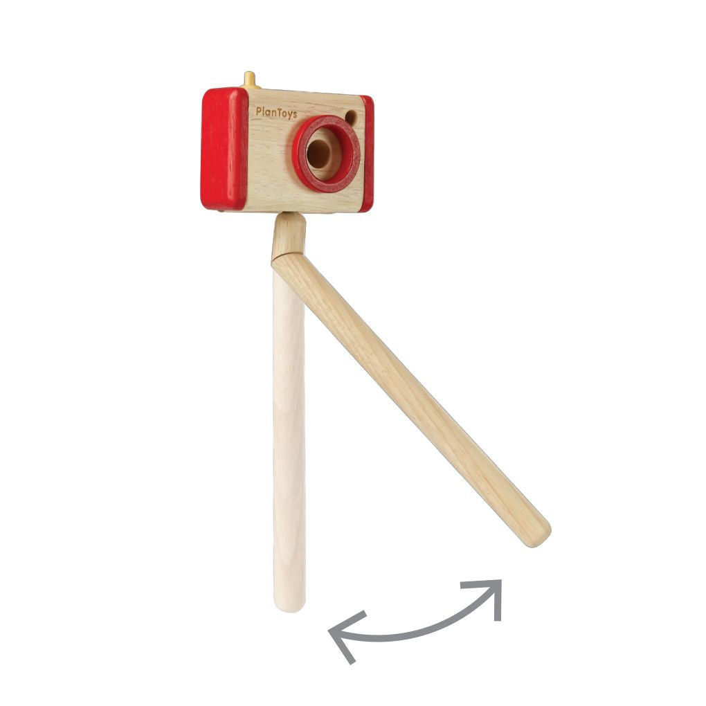 PlanToys Vlogger Kit wooden toy ของเล่นไม้แปลนทอยส์ อุปกรณ์วีล็อกเกอร์ ประเภทบทบาทสมมุติ สำหรับอายุ 3 ปีขึ้นไป