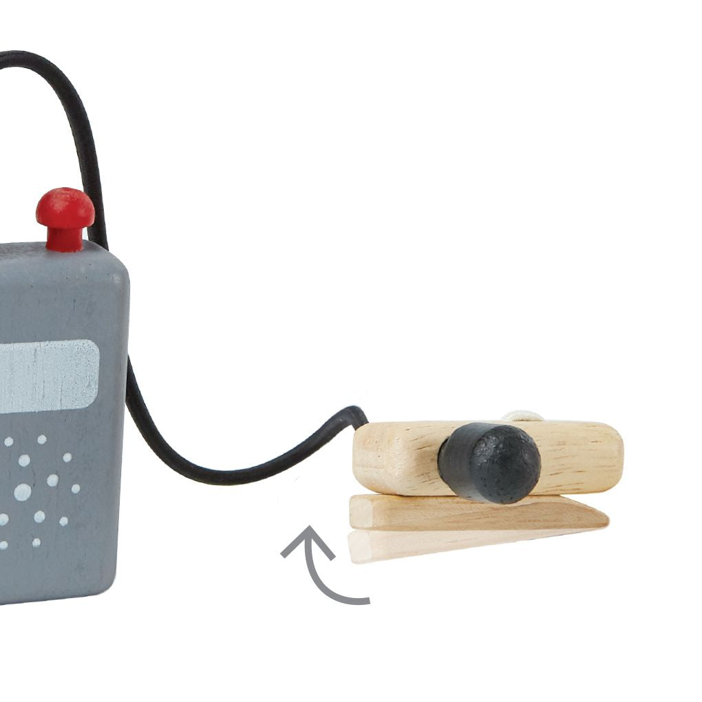 PlanToys Vlogger Kit wooden toy ของเล่นไม้แปลนทอยส์ อุปกรณ์วีล็อกเกอร์ ประเภทบทบาทสมมุติ สำหรับอายุ 3 ปีขึ้นไป