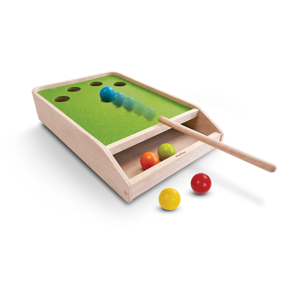 PlanToys Ball Shoot Board Game wooden toy ของเล่นไม้แปลนทอยส์ เกมยิงลูกบอล ประเภทเกมฝึกคิด สำหรับอายุ 3 ปีขึ้นไป