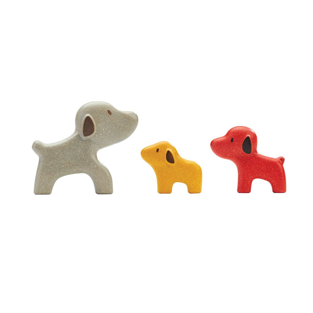 PlanToys Dog Puzzle wooden toy ของเล่นไม้แปลนทอยส์ จิ๊กซอว์สุนัข ประเภทเกมฝึกคิด สำหรับอายุ 18 เดือนขึ้นไป