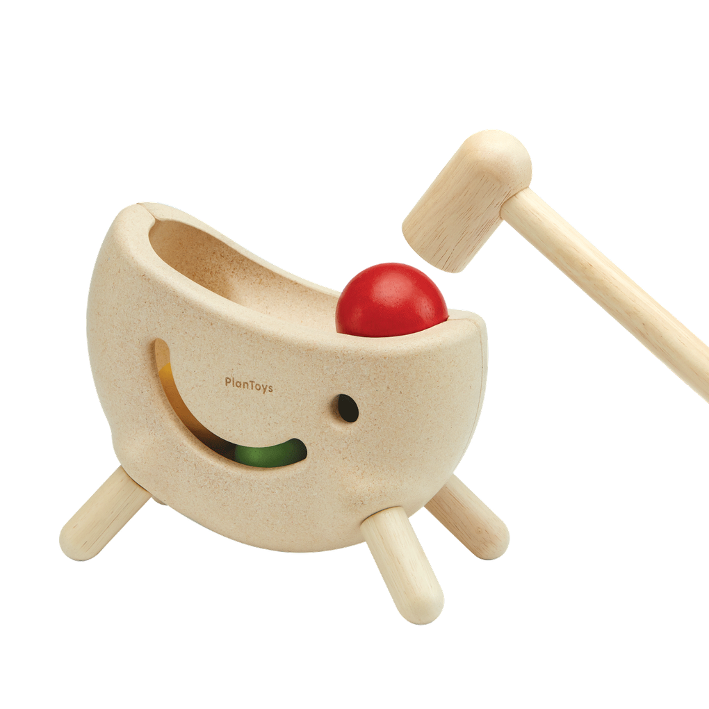 PlanToys Miracle Pounding II wooden toy ของเล่นไม้แปลนทอยส์ ค้อนตอกบอล ของเล่นฝึกทักษะ สำหรับอายุ 2 ปีขึ้นไป