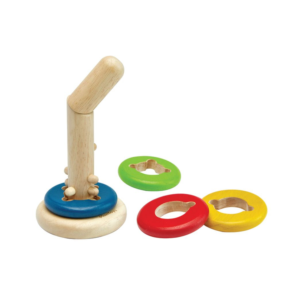 PlanToys Twist & Sort wooden toy ของเล่นไม้แปลนทอยส์ ไขปัญหาแกนหมุน ของเล่นฝึกทักษะ สำหรับอายุ 2 ปีขึ้นไป