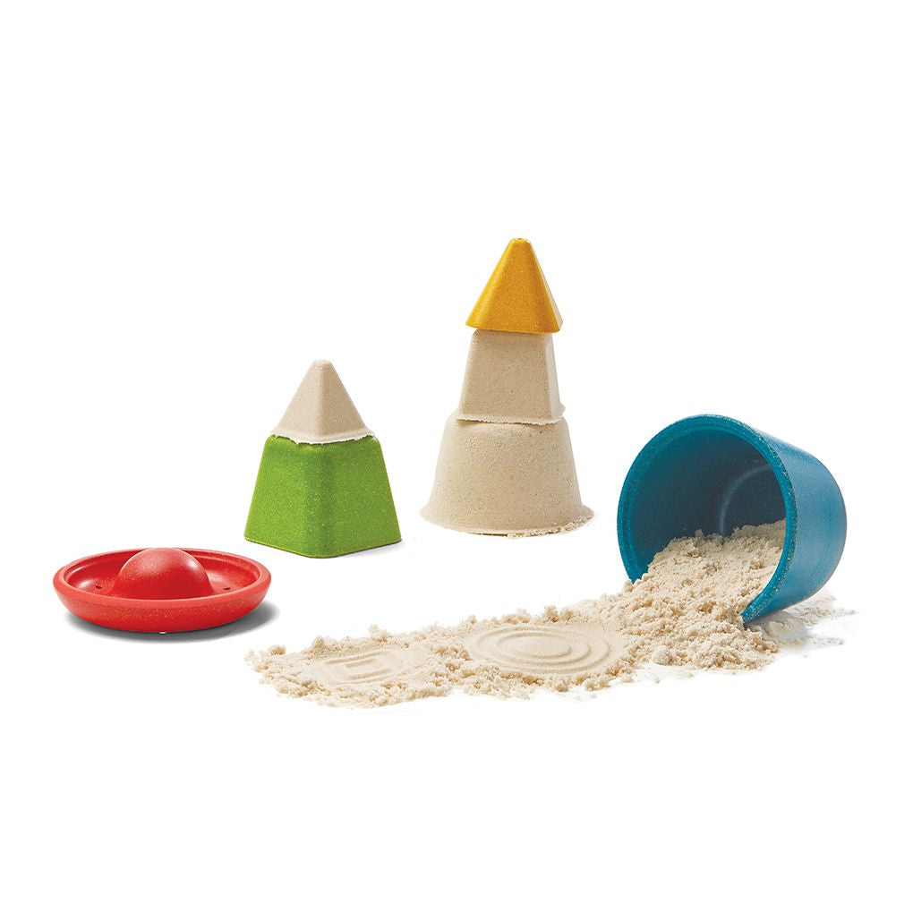 PlanToys Creative Sand Play wooden toy ของเล่นไม้แปลนทอยส์ ชุดเล่นทรายสร้างสรรค์ ประเภทของเล่นในน้ำ สำหรับอายุ 2 ปีขึ้นไป