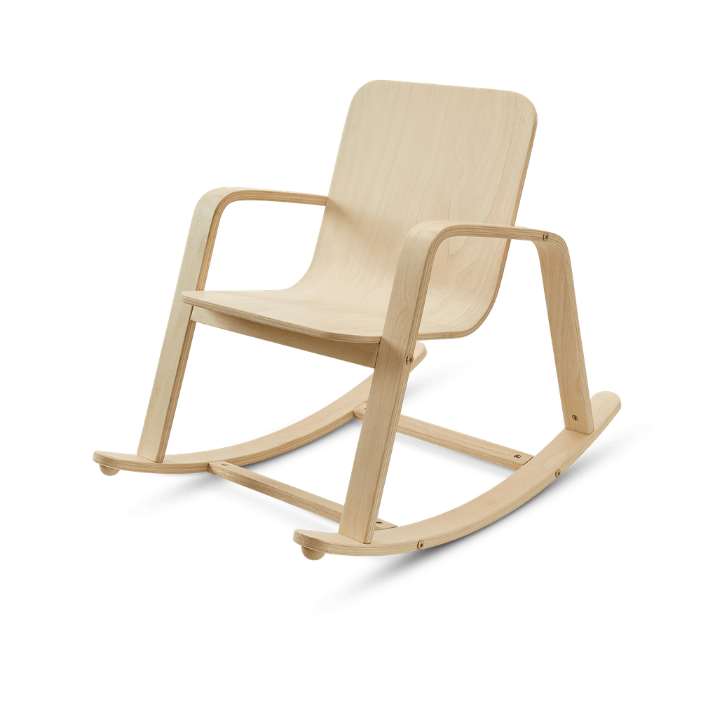 PlanToys natural Rocking Chair wooden material ของใช้ไม้แปลนทอยส์ เก้าอี้โยก สำหรับอายุ 3 ปีขึ้นไป
