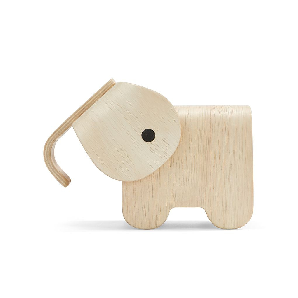 PlanToys natural Elephant Bank wooden material ของใช้ไม้แปลนทอยส์ กระปุกออมสินช้าง